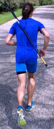 collapsible hiking staff